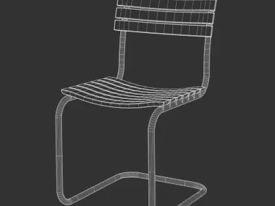  Timber Replica Thonet S40 Chair Model  purchase