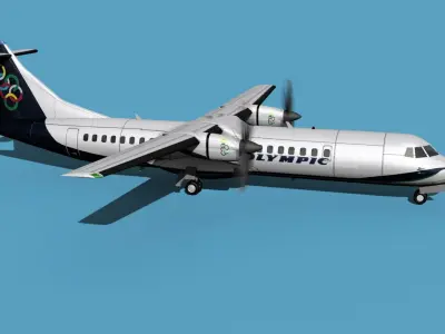 ATR  ATR-72-600 Olympic 3D model