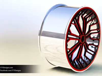 Rim Design XAC-R01 Free 3D model
