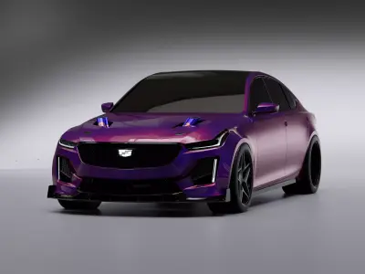 Ct5 twin turbo  Free 3D model