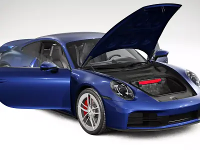 2026 Porsche 911 Carrera 3D model