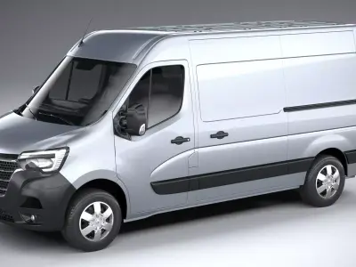 Renault Master L2H2 2020 3D model
