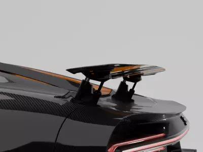 Bugatti Chiron Supper Sport 330Hp Free 3D model