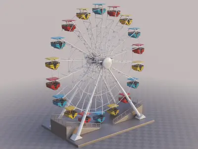 Ferris Wheel  purchase 3D model