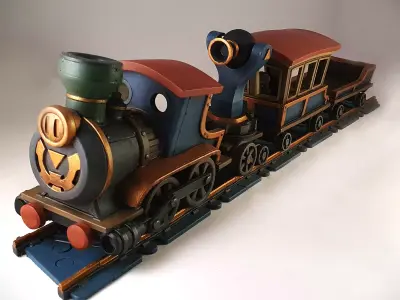 Spirit Train - Zelda Spirit Tracks 3D print model