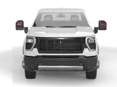 Generic Pickup Truck 02  purchase 3D model