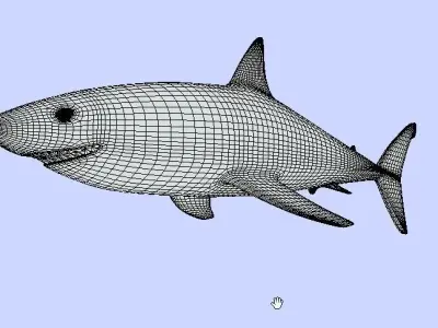 shark paint Free 3D model