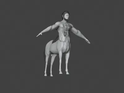 Centuars Realistic Animal 3D model