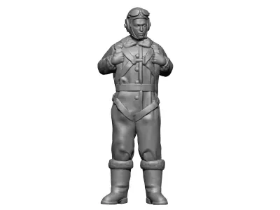 Soviet Pilot  3D print model purchase