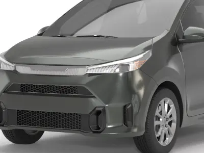 Generic Hatchback 05 3D model