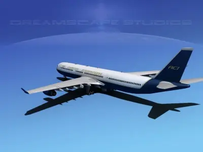 Airbus A340-600 Air Charter Intl 3D model