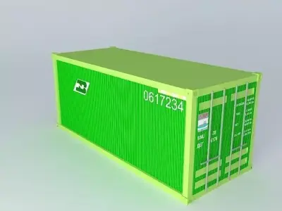 Container shipping Free 3D model shop