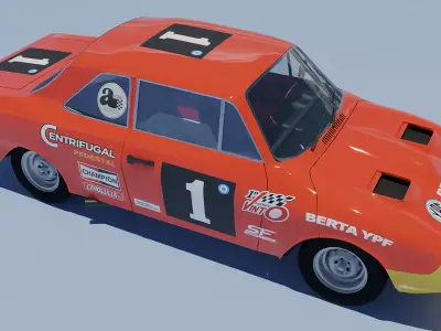 IKA Renault Torino TC 1971 3D model