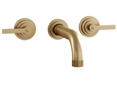 Landmark Industrial wall mounted mixer by Samuel Heath  3D model purchase