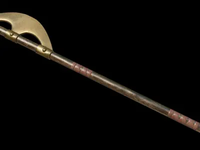 Epsilon Axe Low-poly 3D model