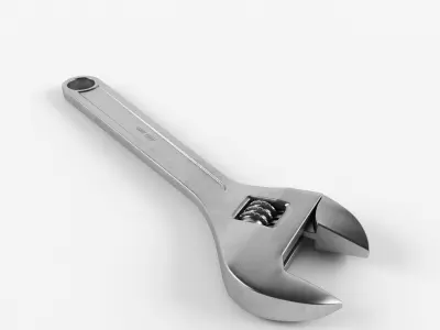Adjustable Wrench 3D model order