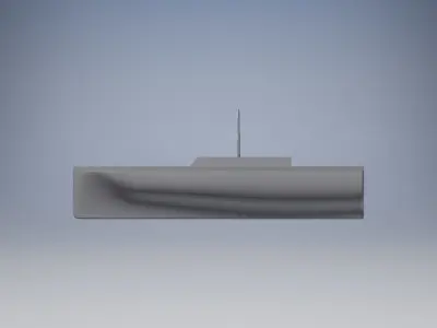 40 Foot Cruiser 3D model