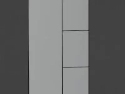 low-poly sword device with light Free low-poly 3D model