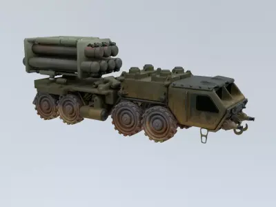 Military Truck Free 3D model