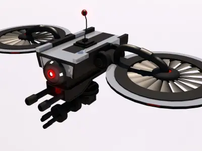 Army Drone 3D model