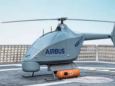Airbus VSR700 UAS Helicopter 8K PBR 3D model
