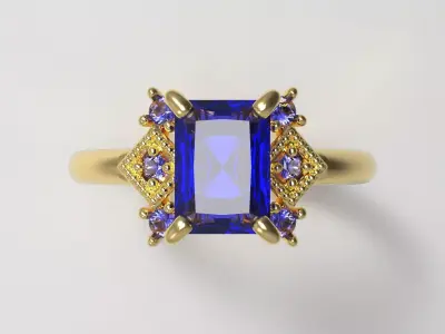 Antique Ring  3D print model