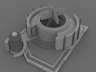 RTS Ctrategy Center 3D model