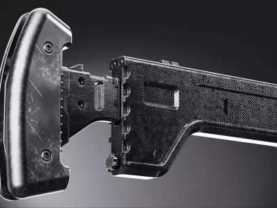 Module tactic stock muzzle  3D model