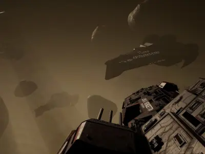 Destiny Class Destroyer 3D model