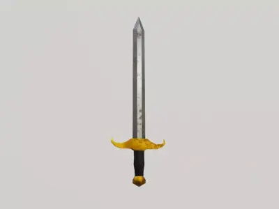 Medieval Sword - Espada Low-poly 3D model