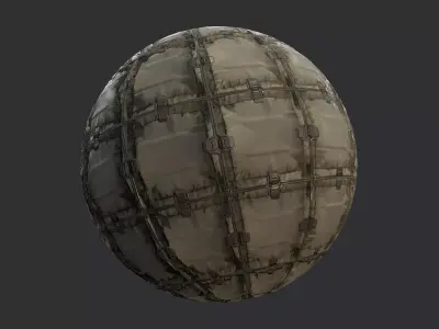 Sci-Fi Military Seamless PBR Texture 76 Texture