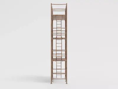 -Old Scaffolding V10- 3D model