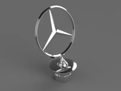 Mercedes-Benz star  3D model