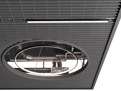 Ceiling 07 Low-poly 3D model