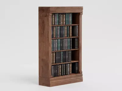 -Bookshelf V2- 3D model