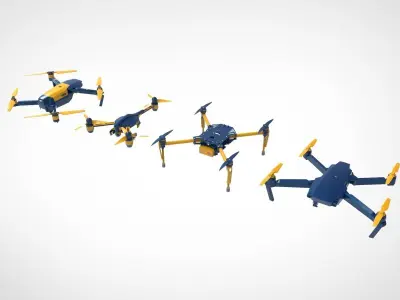 drone 4 type 1 3D model