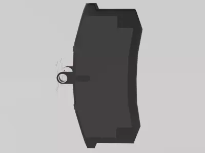 Brake Pad Low-poly 3D model