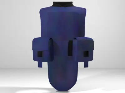 Armour Vest - Type 4 3D model