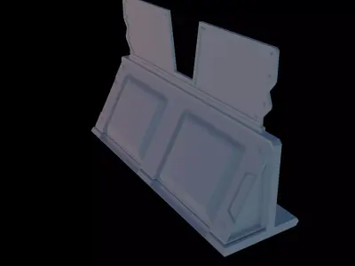 BARRICADES 3D PRINTABLE STL MODELS 3D print model