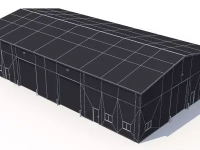 11 Industrial Buildings Collection 3D Model Pack purchase