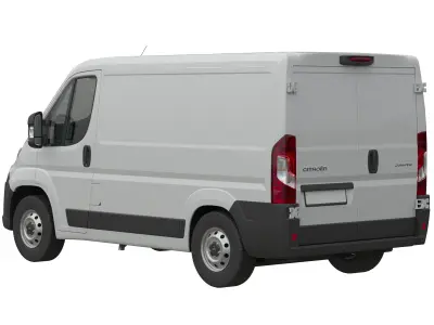 2024 Citroen JUMPER  L1H1 Detailed interior 3D model