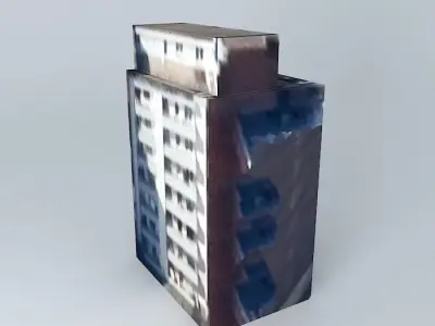 Construction in 1030, Belgium Free 3D model