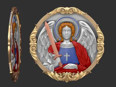 ANGEL WITH SWORD 3D print model