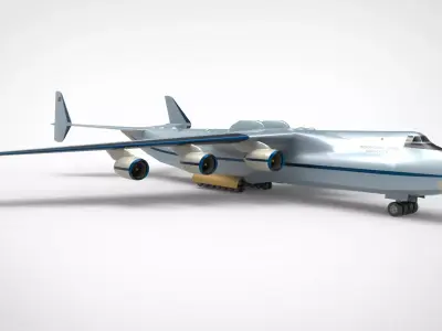 Antonov An-225 Mriya 3D model purchase