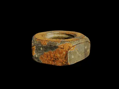 Anydrafts Nutsert 01 Low-poly 3D model