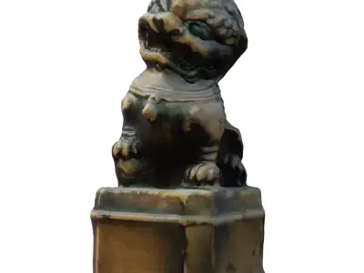Chinese Statue Free 3D model
