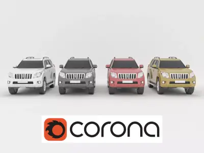 commercial design car04 3D model
