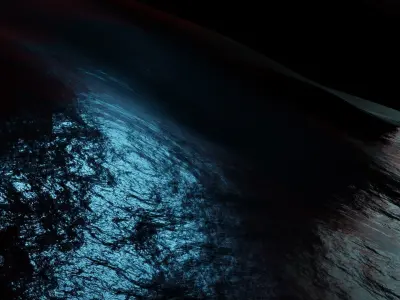 Sci-fi Outer Space 3D model