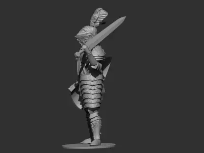 Knight 3D print model