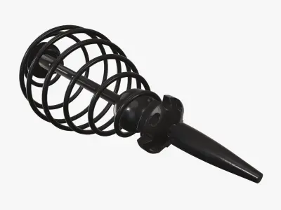 Fish feeder spring  3D model
